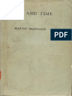 Heidegger - Being and Time