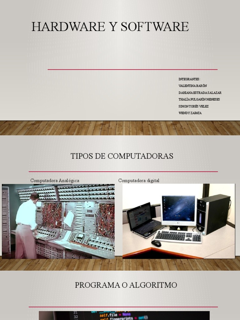 Hardware y Software PDF