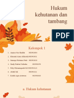 Kelompok 1 Hukum Kehutanan & Tambang