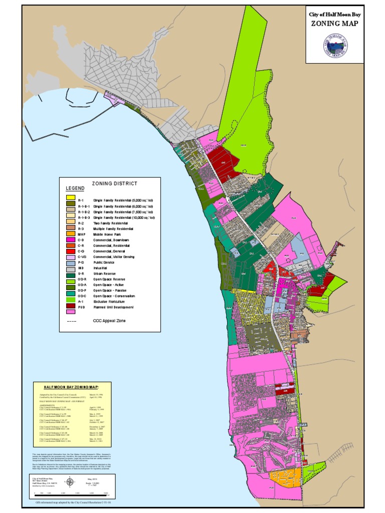 Half Moon Bay Zoning Map (2013) PDF