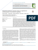 Nanoparticle Formation by Nanospray Drying Its App