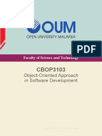 CBOP OBJECT ORIENTED APPROACH