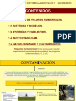 1.5 Seres Humanos y Contaminación