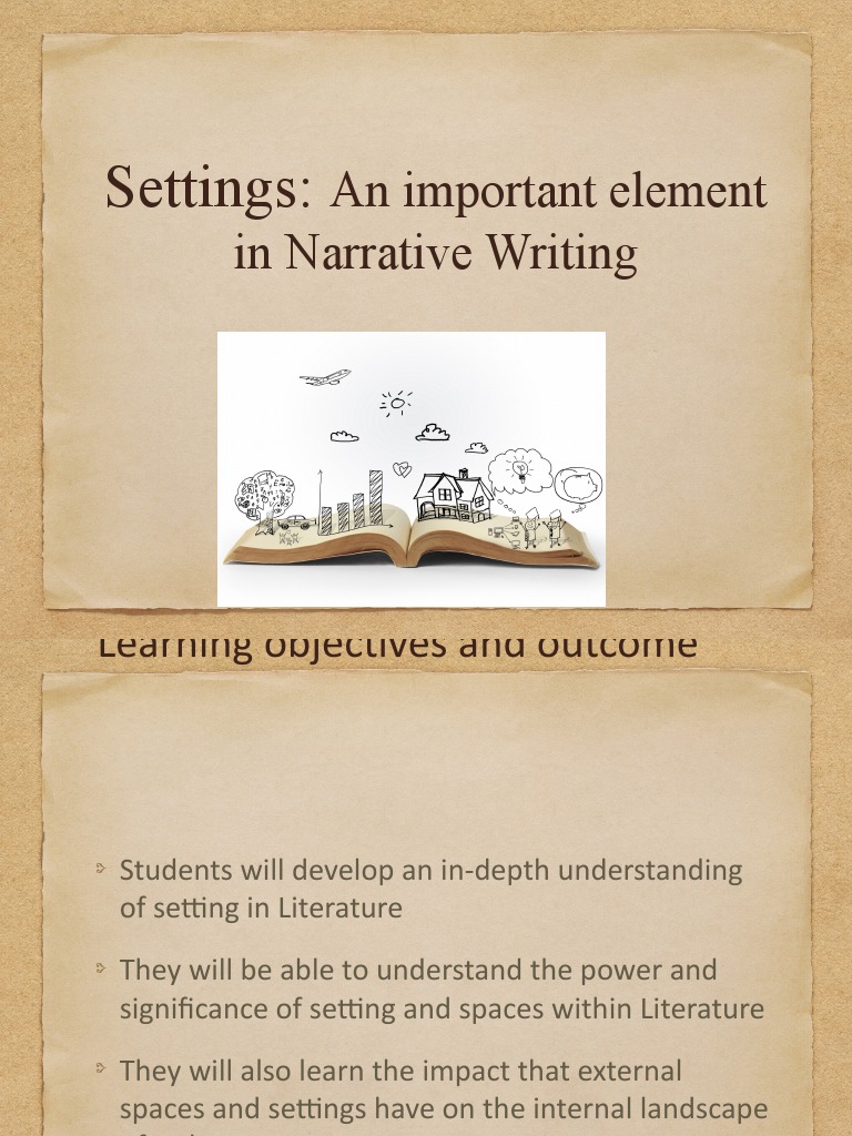 Teaching Setting in Narrative Writing | PDF | Narrative | Plot (Narrative)