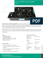 E4-06 - Scientech Nvis 6522 Power and Differential Amplifier