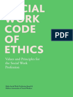 Social Work Code of Ethics (2018) - SWPB and MASW