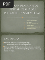 Download kesan penjajahan British terhadap pluraliti di Tanah Melayu by Ahmad Hadri SN51300212 doc pdf