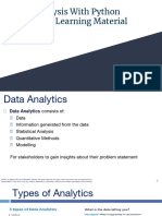 2 Data Analysis With Python Workshop - Learning Material: by Maaheen & Megna