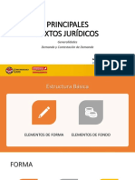 Presentación de Textos Jurídicos - Demanda