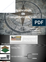 Presentation ON Organisational Visit: Presented by - Ayush Agrawal Ashish Mishra Anil Patidar