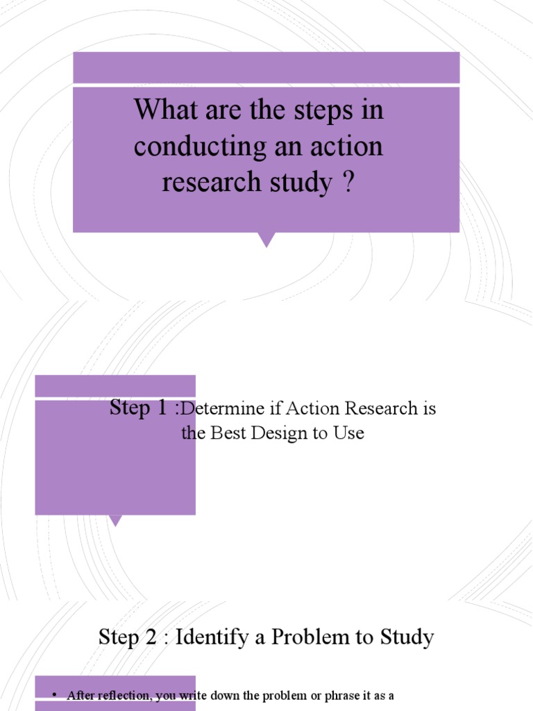 action research 7 steps