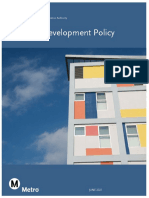 Metro updated Joint Development Policy