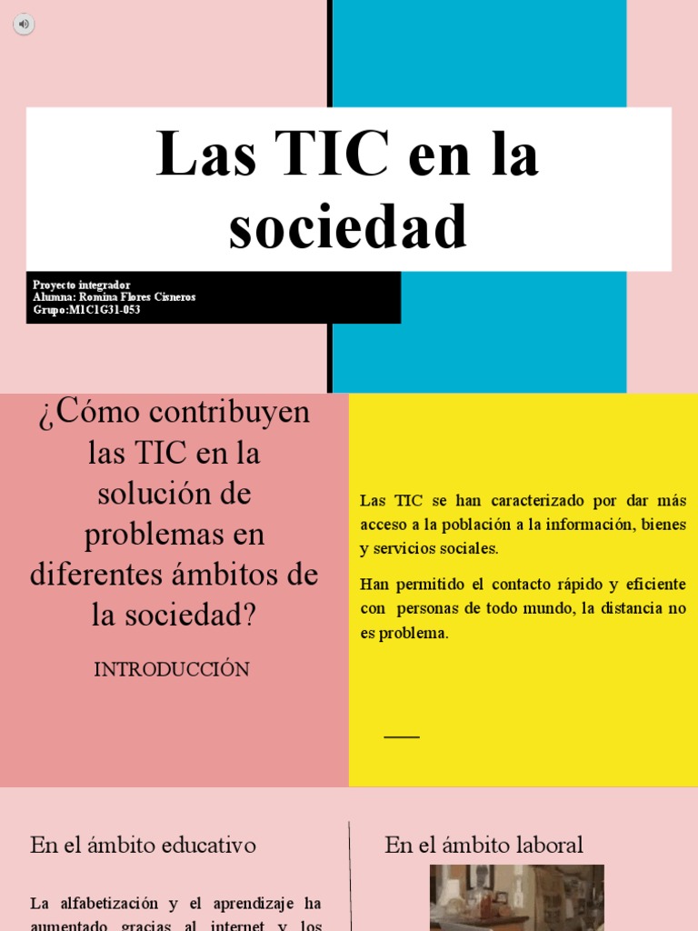 Impacto de las TIC en la sociedad | PDF | Tecnología de información y ...
