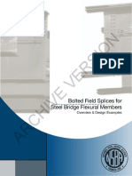 Bolted Field Splices For Steel Bridge Flexural Members March2017