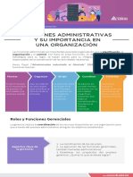 Funciones Administrativas y Su Importancia en Una Organización