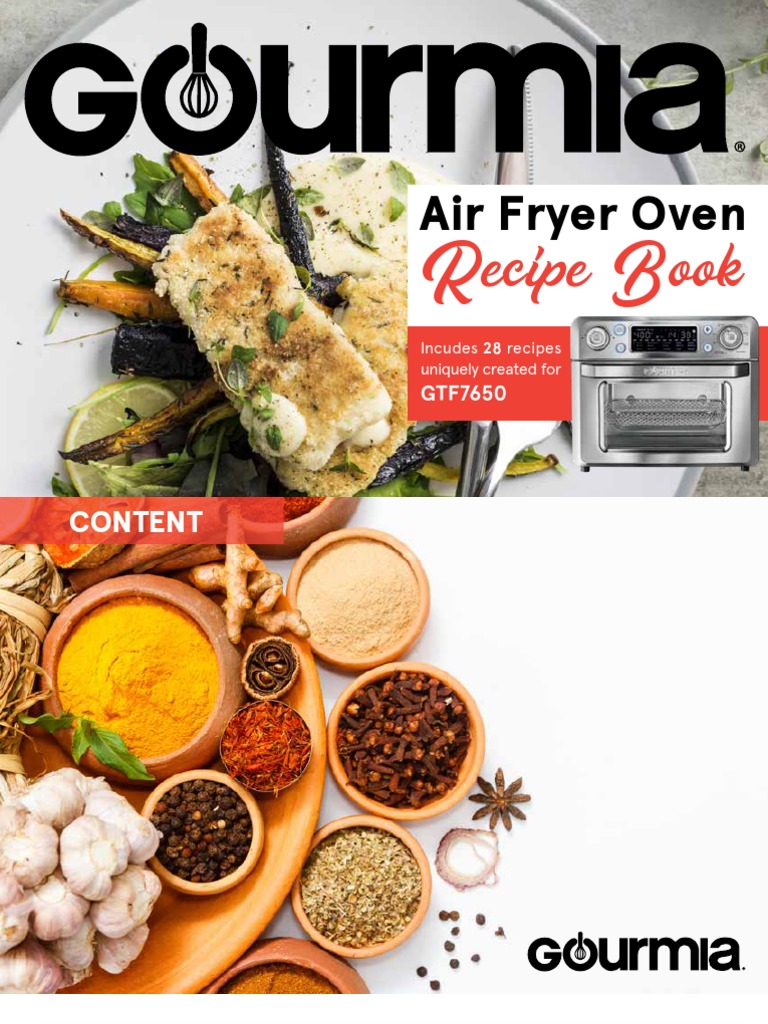 Gourmia Air Fryer Recipe Book | PDF | Cakes | Baking