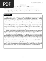 Science10 - Q4 - Week 2 Charles Law Volume and Temperature