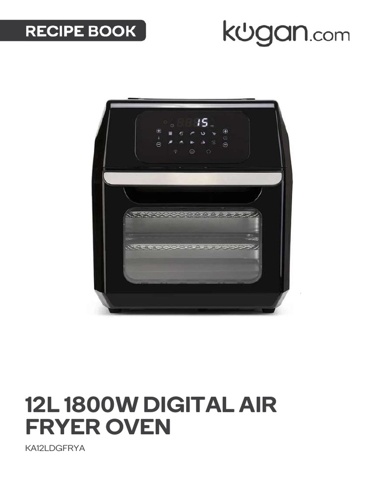 Kogan Air Fryer Recipe Descargar gratis PDF Hamburgers Pizza