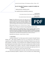 Reflexões sobre Tradição nos escritos de Alexandre Tansman