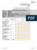 Rubric Logbook Assessment Degree FYP 2 - v1