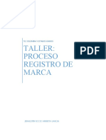 Taller Registro de Marca