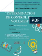 TALLER 9 - Volumen de Control