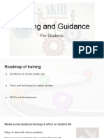 Training and Guidance: For Students