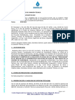 Informe Comisión Estudios Solución Pluvial Tres Bocas