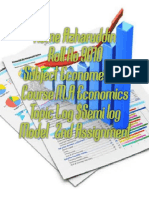 Measuring economic growth using linear and logarithmic models