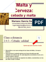 Clase 2.0.3 Cebada Calidad