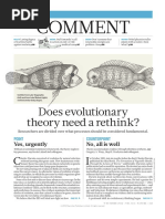 Does Evolutionary Theory Need A Rethink