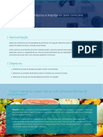 Alimentos Próprios e Impróprios para Consumo