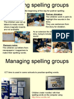 Managing Spelling Groups