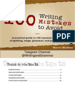 100 Writing Mistakes