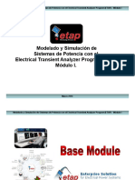 Modelado y Simulación con ETAP Módulo I