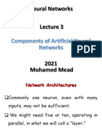 Components of Artificial Neural Networks