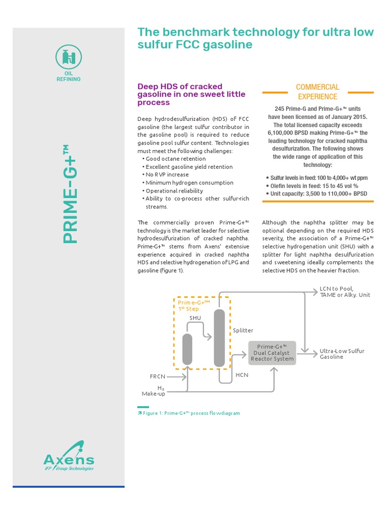 Prime G+ Commercial Bulletin | PDF | Gasoline | Chemical Process ...