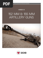 152 MM and 155 Artıllery Guns