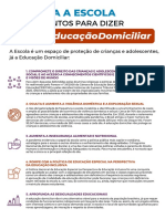 DEFENDA A ESCOLA_8 Argumentos para Dizer Não à Educação Domiciliar 