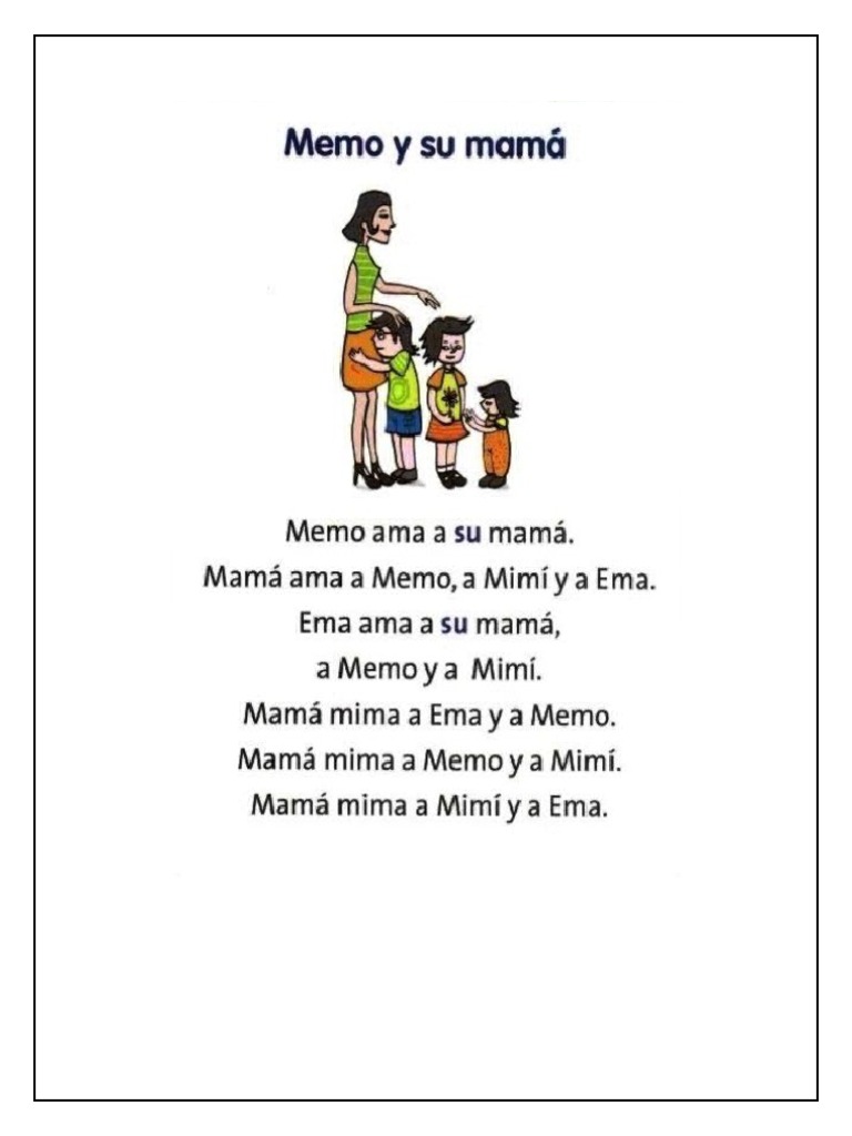 Lecturas Letra M P Pdf