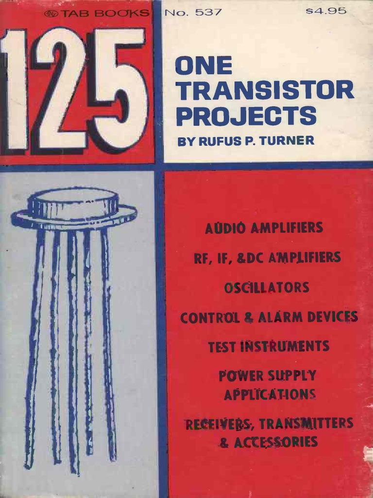 125 Transistor Projects Rufus Turner | PDF | Amplifier | Electrical ...