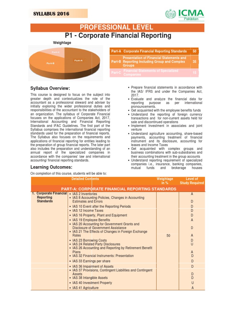 Corporate Financial Reporting | PDF | International Financial Reporting