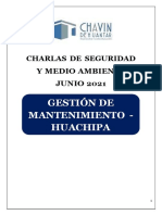Charlas SST Chavin - Junio - 2021