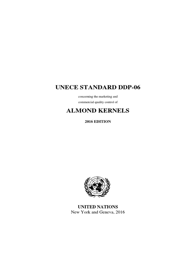 AlmondKernels - 2016 | PDF | Almond | Engineering Tolerance