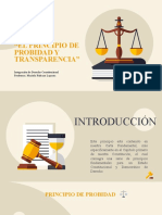 PPT - PRINCIPIO DE PROBIDAD Y TRANSPARENCIA