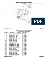 Engine water pump and fan component list