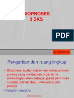 Kuliah Pengantar, Bioproses