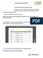 Búsqueda de RVOE SEP Paso A Paso