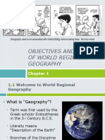 Objectives and Tools of World Regional Geography: Memorizing
