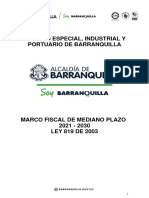 MFMP 2021 2030 Barranquilla